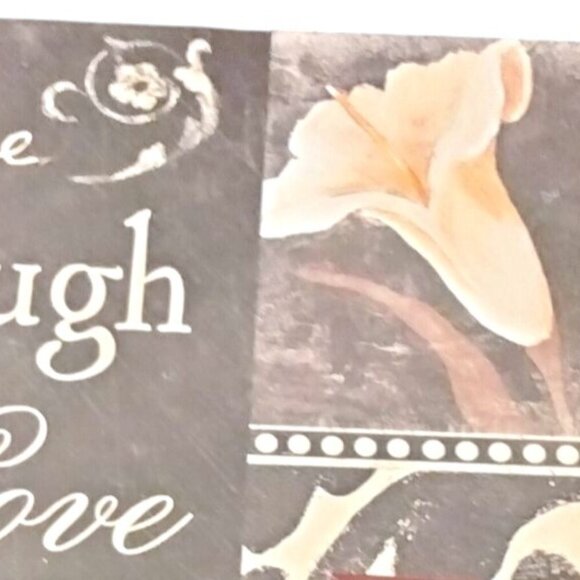 Recollections Live Laugh Love Memory Box Photo Storage Jo Moulton Sagebrush New - Picture 11 of 14